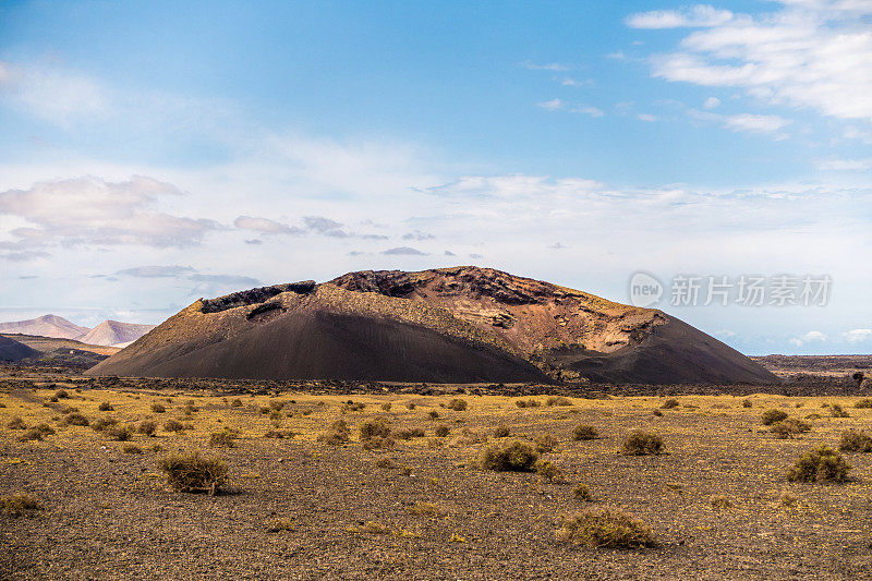 火山el cuervo lanzarote日加那利群岛